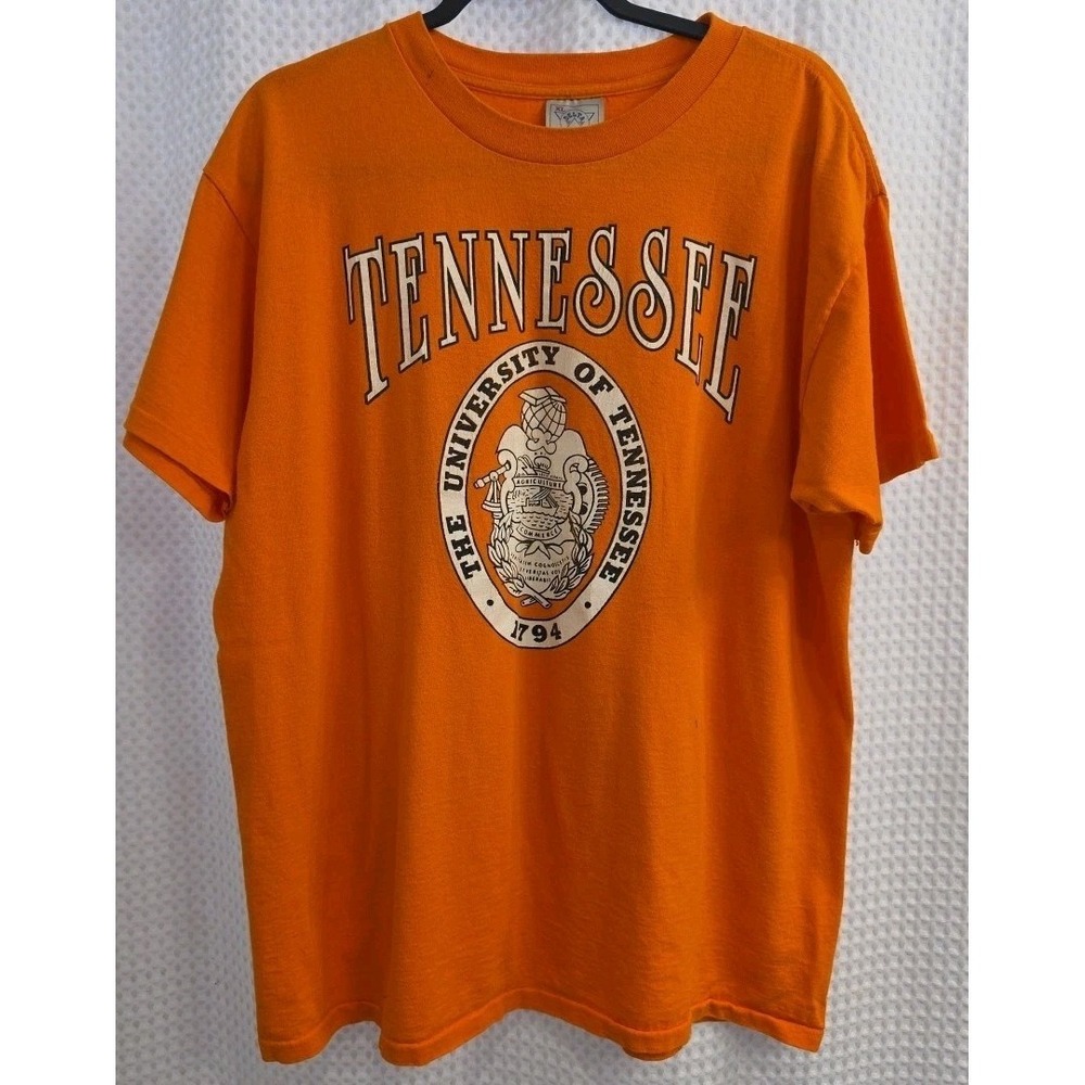 Tennessee Volunteers Shirt XL Orange Delta Short Sleeve Shirt